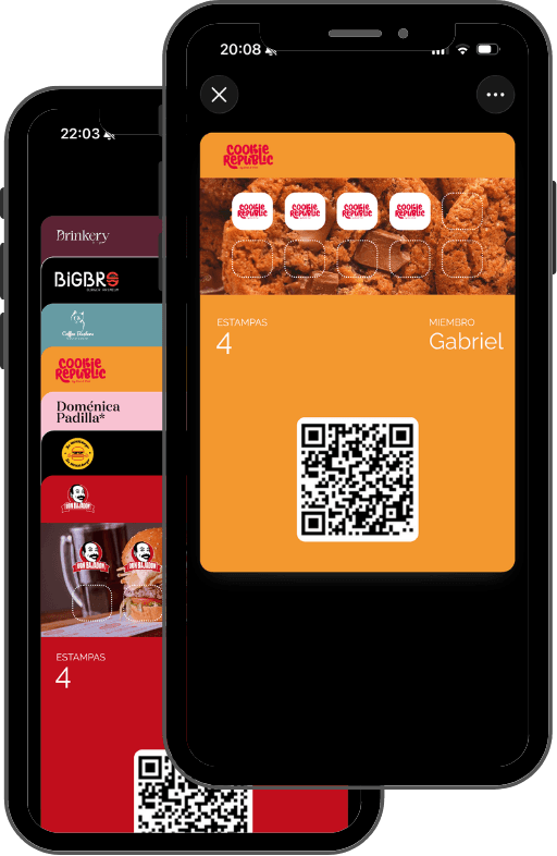 Stamply loyalty pass in Apple Wallet