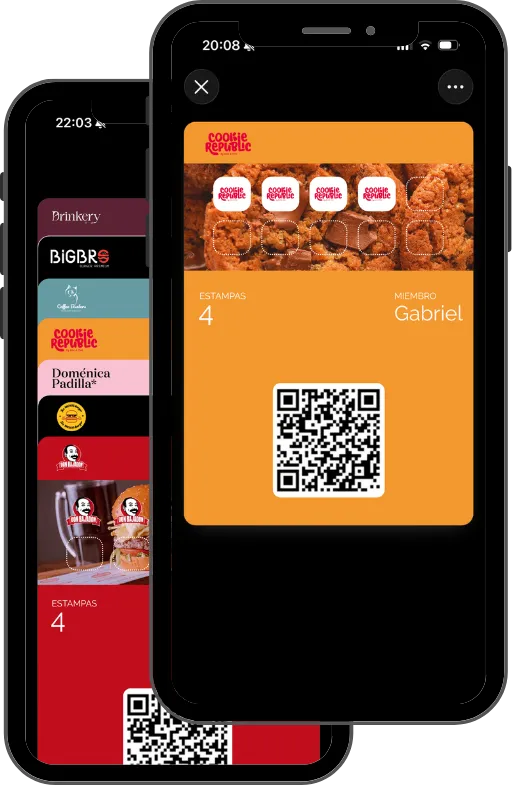 Stamply loyalty pass in Apple Wallet